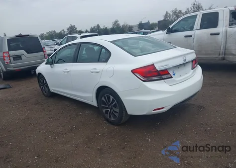 2013 Honda Civic Ex z USA, uszkodzony, nr VIN 19XFB2F82DE233064